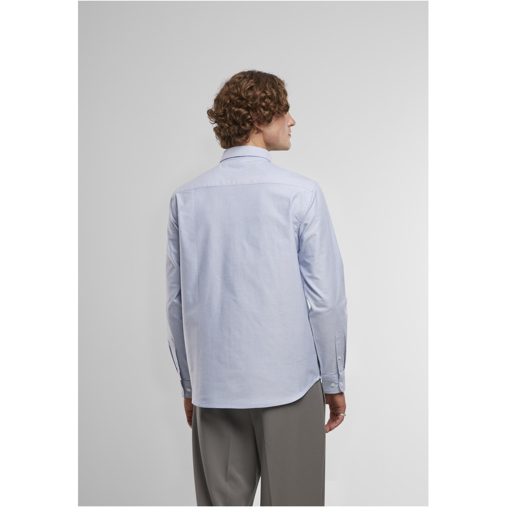 Urban Classics - Button Up Oxford Shirt - Blue